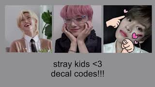 stray kids roblox decal codes!! 🐺