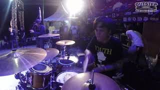 OUTSTEP - SEMANGAT KAMI ( DRUM CAM OF REXA NUGRAHA )