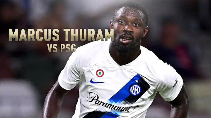 Marcus Thuram vs PSG | First Half Highlights | Inter