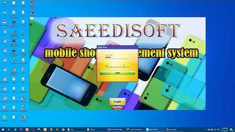 POS Software Mobile Shop Management System Demo
