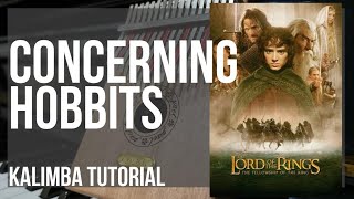 Lord of the Rings - Concerning Hobbits Tabs & Chords - Kalimba Instrument