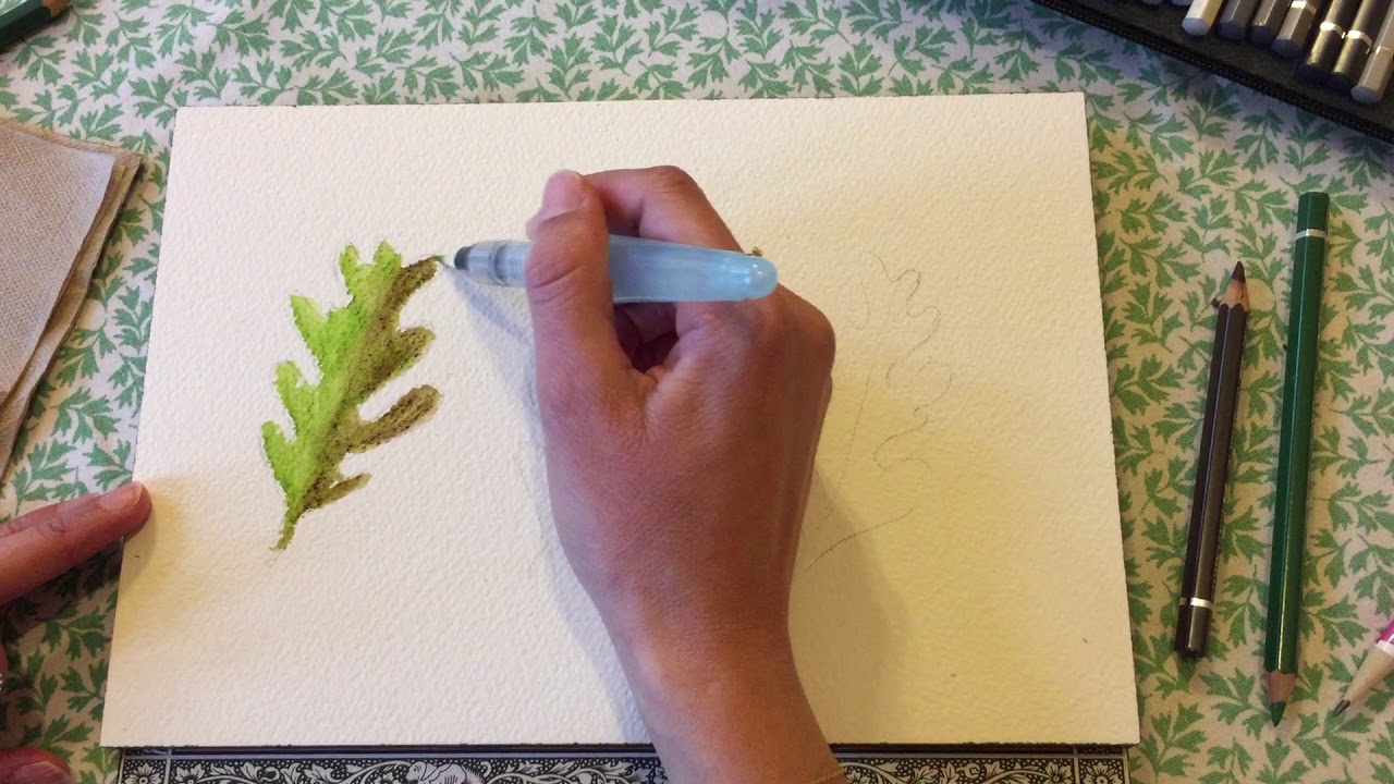 How To Use Watercolor Pencils YouTube
