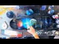 Solar System On A Skateboard - Spray Paint