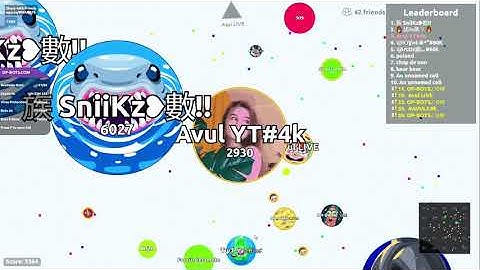 AGAR.IO SERVER TAKEOVER WITH BOTS #250 || OP-BOTS.COM