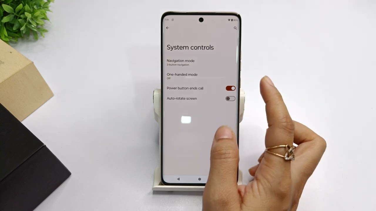 How to use power button end call in motorola edge 50 ultra | Press power button end call settings