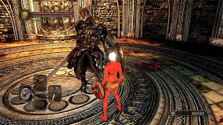 Преследователь без урона и перекатов. Класс Нищий (1 уровень). DARK SOULS 2.