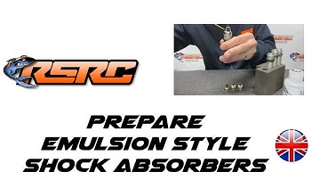 Quick Tutorial #8: prepare and fill-up your emulsion style RC shock absorbers