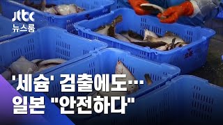 먹이사슬 곳곳 세슘 '삑삑'…"안전하다" 우기는 일본 / JTBC 뉴스룸