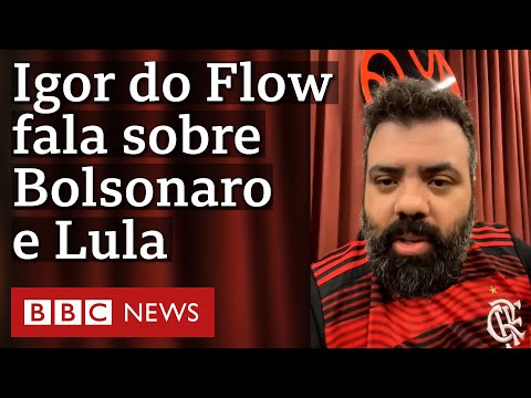 Lula 'inteligentíssimo' e Bolsonaro 'autêntico': o que diz Igor Coelho, do Flow