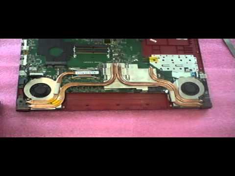 MSI GP62 2QE & GP62 2QD & PE60 6QE & MS 16J5 Disassemble - YouTube