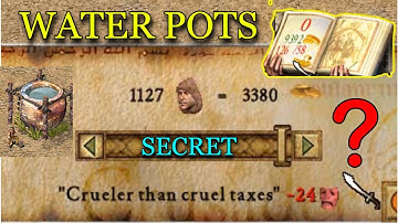 How to raise GOLD with WATER POTS only? | Without Resources | Stronghold Crusader