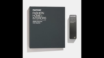 PANTONE - Fashion, Home + Interiors (FHI) Metallic Shimmers Color Specifier and Guide - 2020