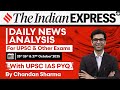 Indian Express Analysis | 25th, 26th & 27th October 2025 | The Indian Express Newspaper Analysis