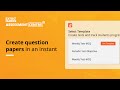 Create question papers in an instant with Extramarks Assessment Centre