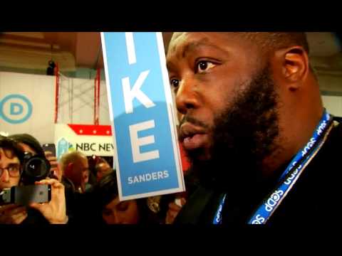 Killer Mike Dem Debate Spin Room