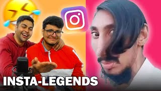 WE Found The Funniest Instagram LEGENDS 😂 FT. @triggeredinsaan