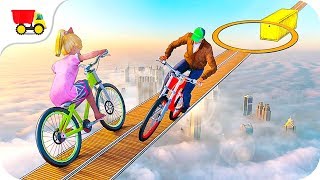 Stunt Bicycle Impossible Tracks Bike Games 2018 - Gameplay Android free games screenshot 5