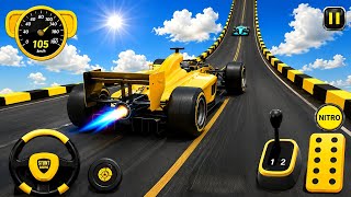 Formula Car Simulator Gameplay | Mega Ramp Racing Challenge  screenshot 5