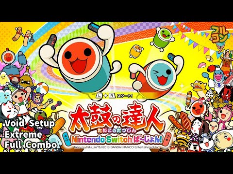 【Taiko no Tatsujin: Nintendo Switch Version!】Void Setup Extreme Full Combo Touch Screen Mode