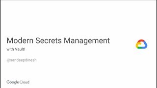 Modern Security with Microservices and the Cloud - Sandeep Dinesh
