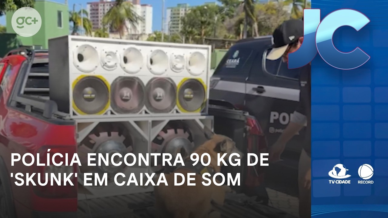 Polícia encontra 90 kg de 'skunk' na BR-222 escondidos em caixa de som automotiva | Jornal da Cidade