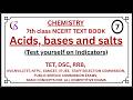 Test Yourself: Acid Base Indicators MCQs | Chemistry Competitive Exams Practice