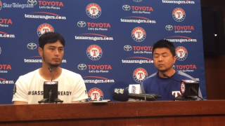 Soft contact snow balls on Rangers, Darvish screenshot 4