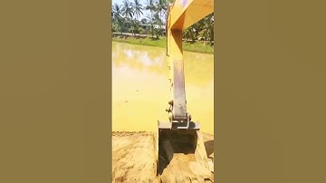 The process of excavator construction smoothing slope sharing - a good method can do more with less