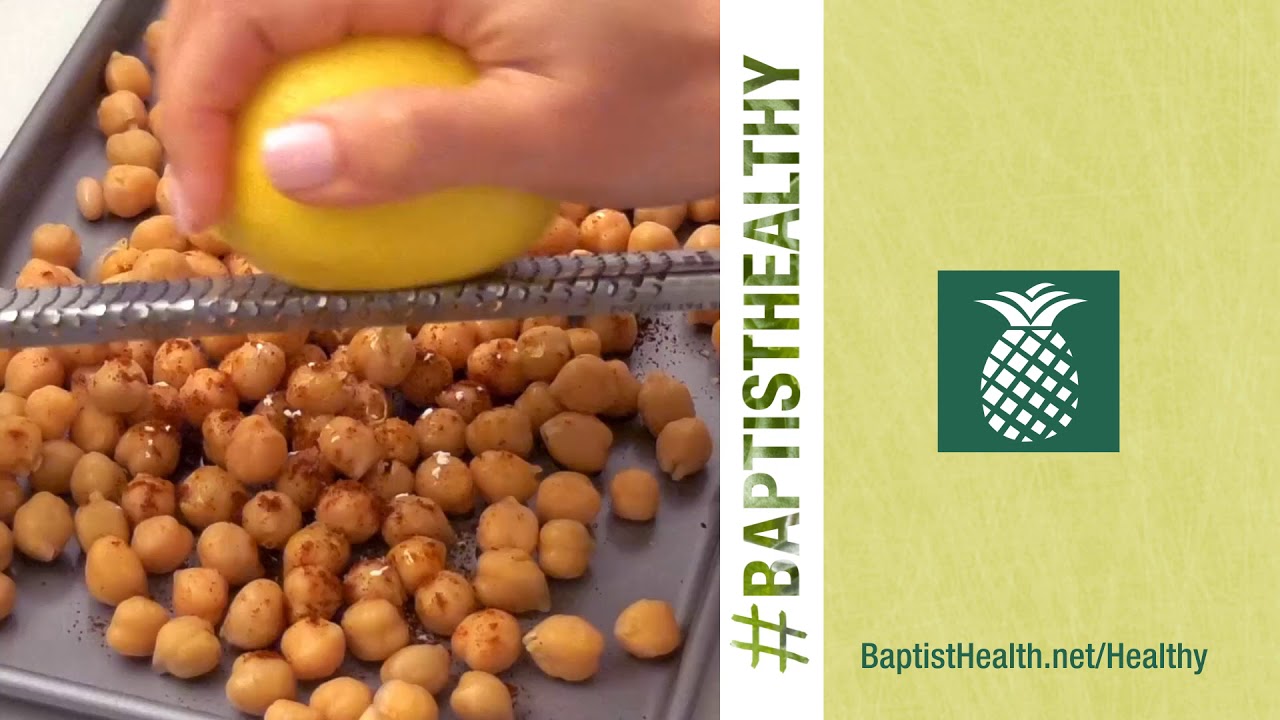 BaptistHealthy Roasted Chickpeas YouTube