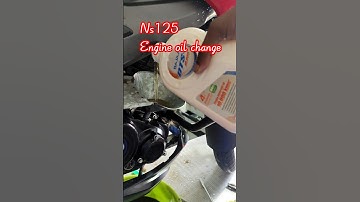 NS125 Service||ns125 engine oil change #bajaj150 #viral #shortsfeed #youtubeshorts #ytviral #ns125