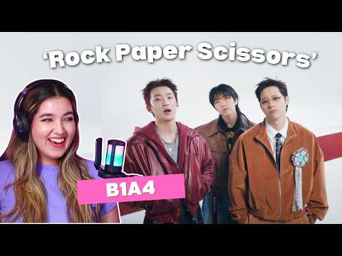 B1A4 (λΉμμμ΄ν¬) 'κ°μλ°μ보 (Rock Paper Scissors)' MV Reaction