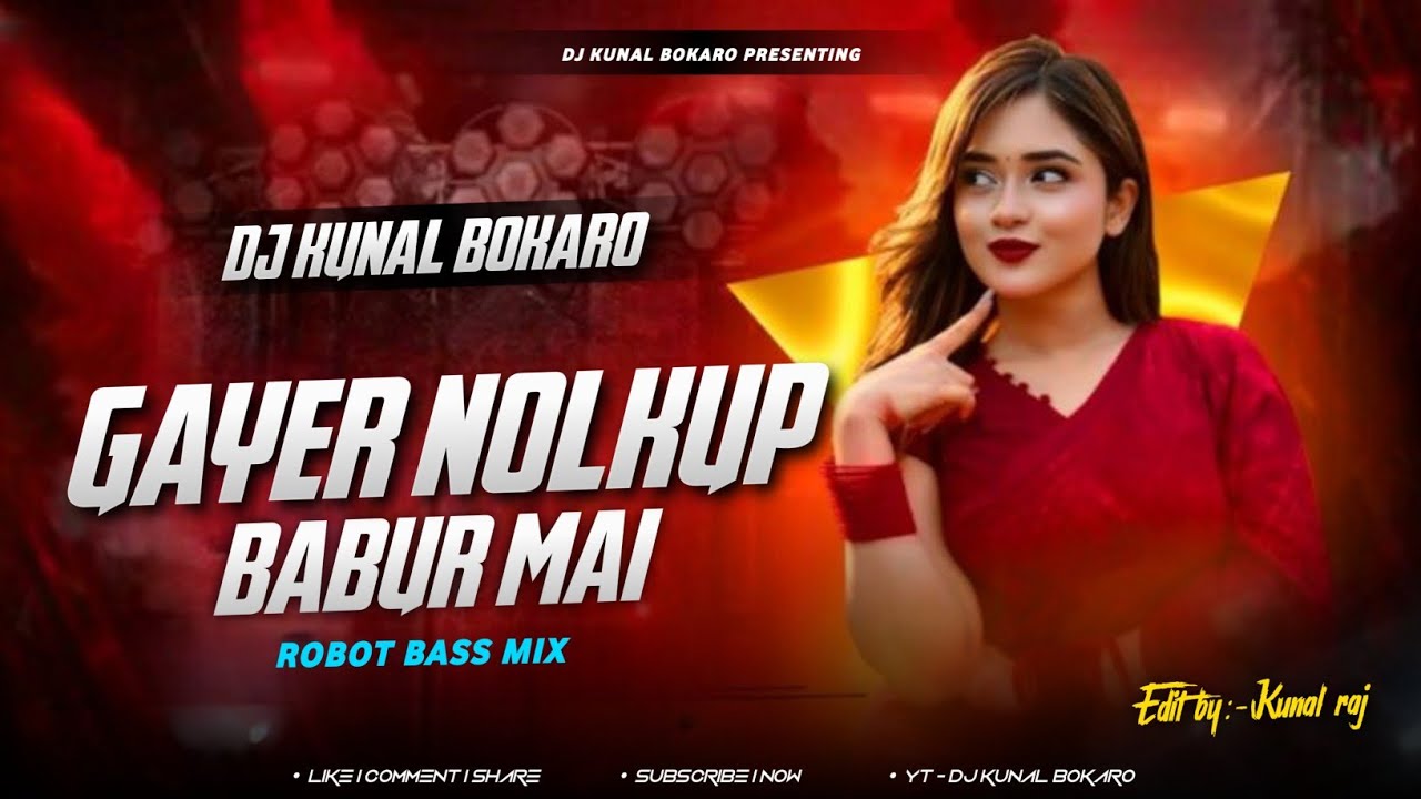 New Purulia Dj Song 2026 || Gayer Nolkup Babur Mai || Robot Bass Mix ||  Dj Kunal Bokaro
