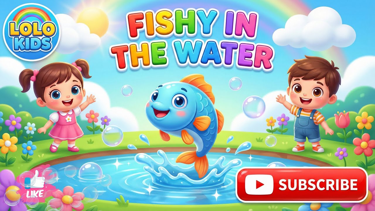 New Entertaining Fish Song| Fun & Learning Songs For toddlers ...
