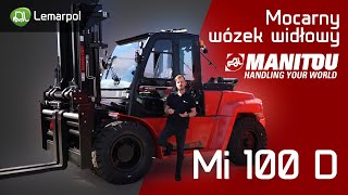 Lemarpol - Wózek widłowy Manitou Mi 100 D