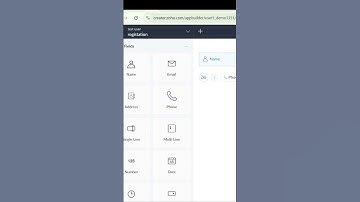Zoho creator form field #education #tutorial #techtutorials #zohotraining #zohotutorials #zohocreato