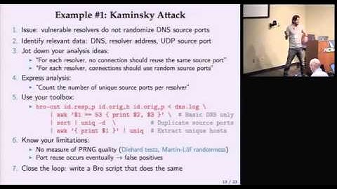 Network forensics with Bro