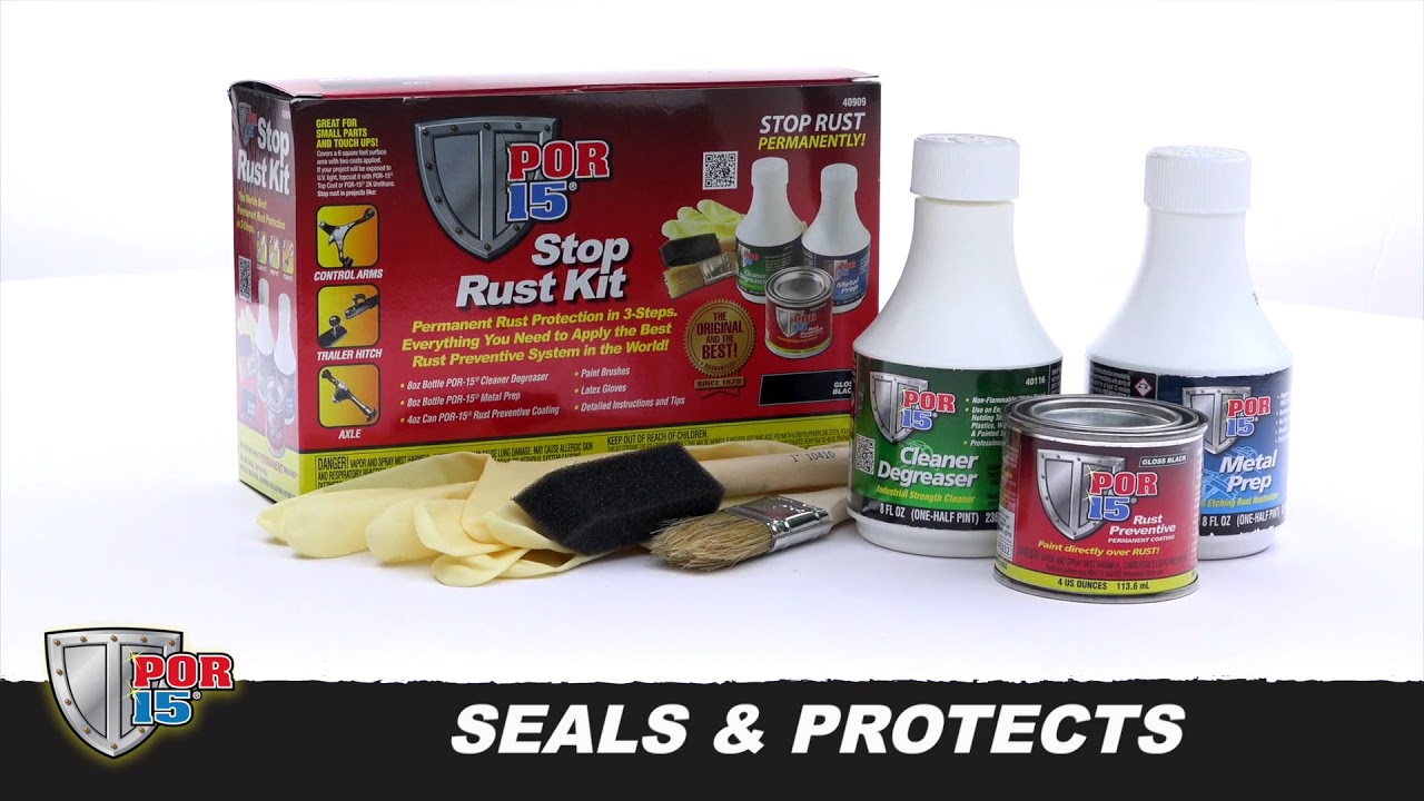 Preventing Weld-Through Rust With POR-15