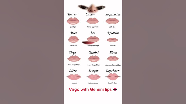 Virgo with Gemini lips #shorts #zodiac
