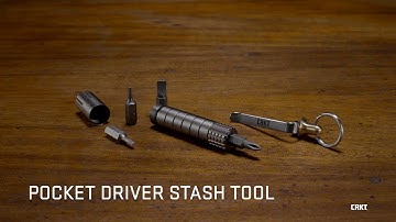 CRKT POCKET DRIVER STASH TOOL | Joe Wu Design