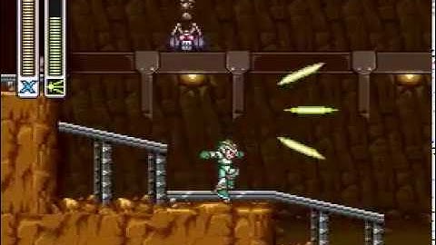 Mega Man X Super Nintendo SNES demo gameplay