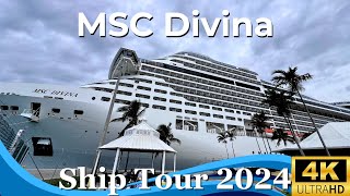 MSC Divina : A tour in 4K