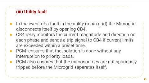 EE403 DGSG M3 Part 1 Dr  Unnikrishnan PC Microgrid Protection Schemes in Grid Connected mode