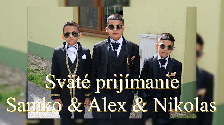 časť 1 Sväté prijímanie Samko & Alex & Nikolas 25.05.2025 Girlatovce kapela Slovak Band