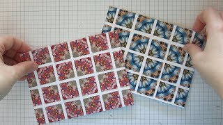 QUILT EFFECT CARD 2 of 2 THE CARD