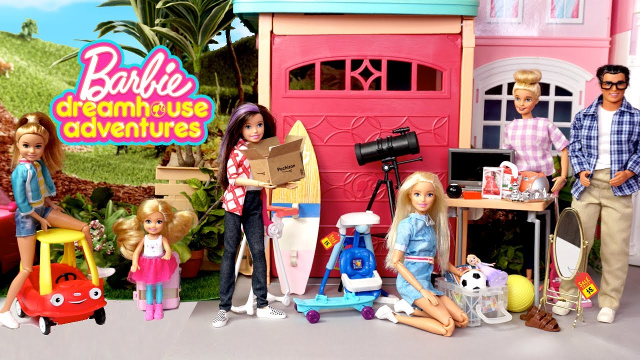 Barbie Doll House Cleaning Routine and - Titi Toys & Dolls 