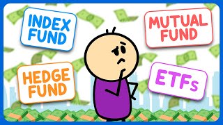 Index Funds vs Mutual Funds vs ETFs vs Hedge Funds Explained!