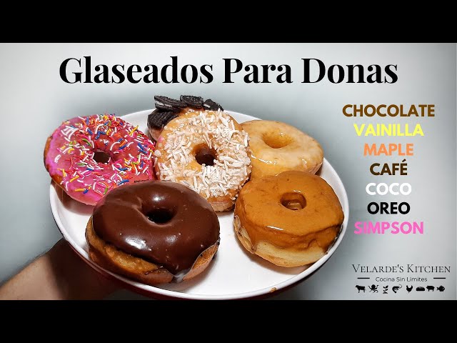 GLASEADOS PARA DONAS 🍩🤤| Velarde's Kitchen class=