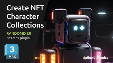 Create 3D NFT Character Collections in 3ds Max with RandoMixer | Step-by-Step Tutorial
