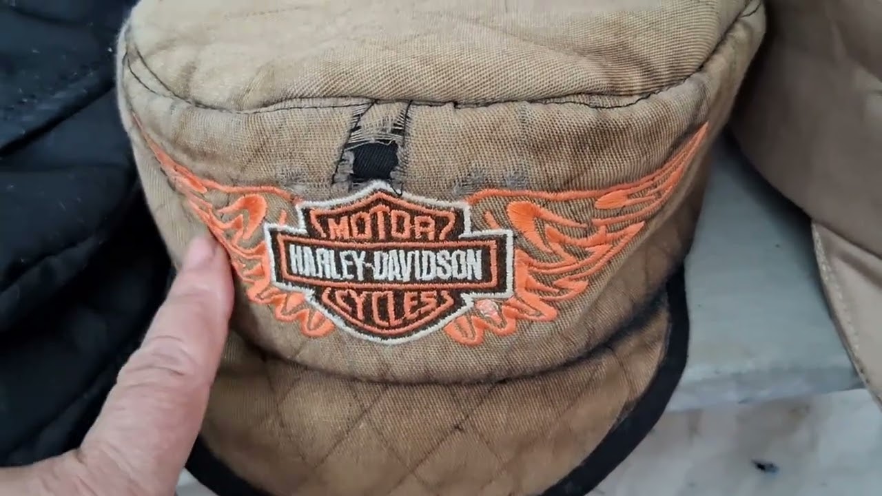 RESTORING HARLEY DAVIDSON HAT!