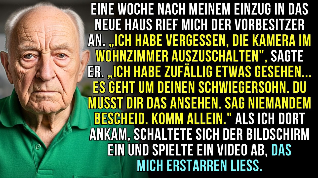 Eine Woche nach meinem Einzug rief der Vorbesitzer an: „Die Kamera im Wohnzimmer lief noch…